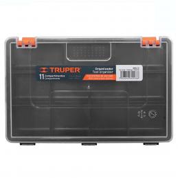 TRUPER-10035-ถาดใส่อุปกรณ์ช่าง-11-ช่อง-ขนาด-15x23x3-8-cm-ORG-11-กล่อง-6-ชิ้น
